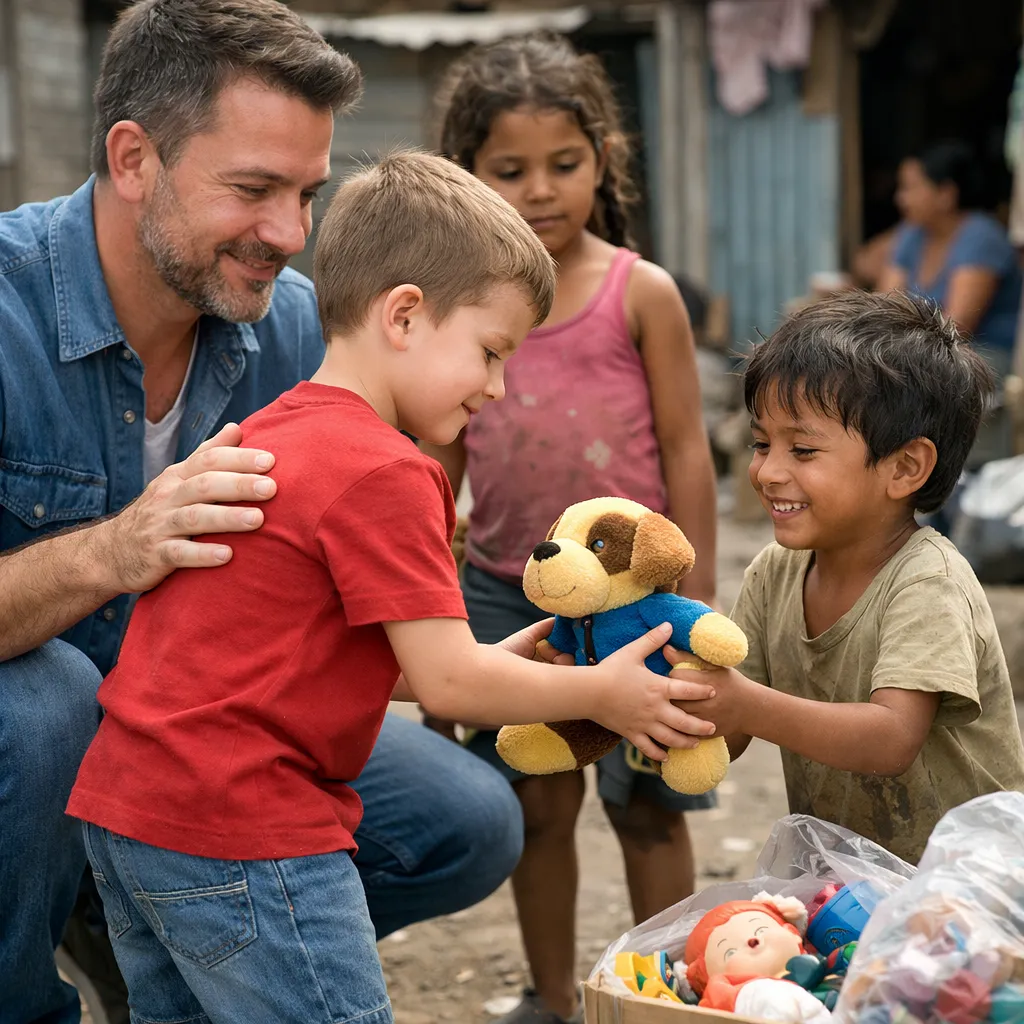 O amor de doação torna feliz a pessoa