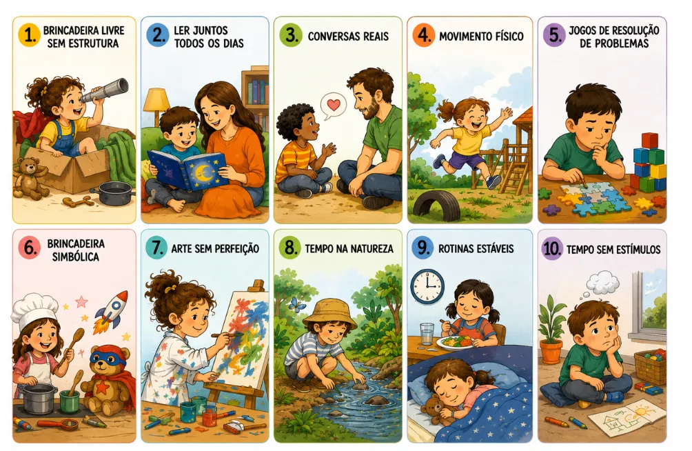 10 atividades para transformar seu filho em um gênio