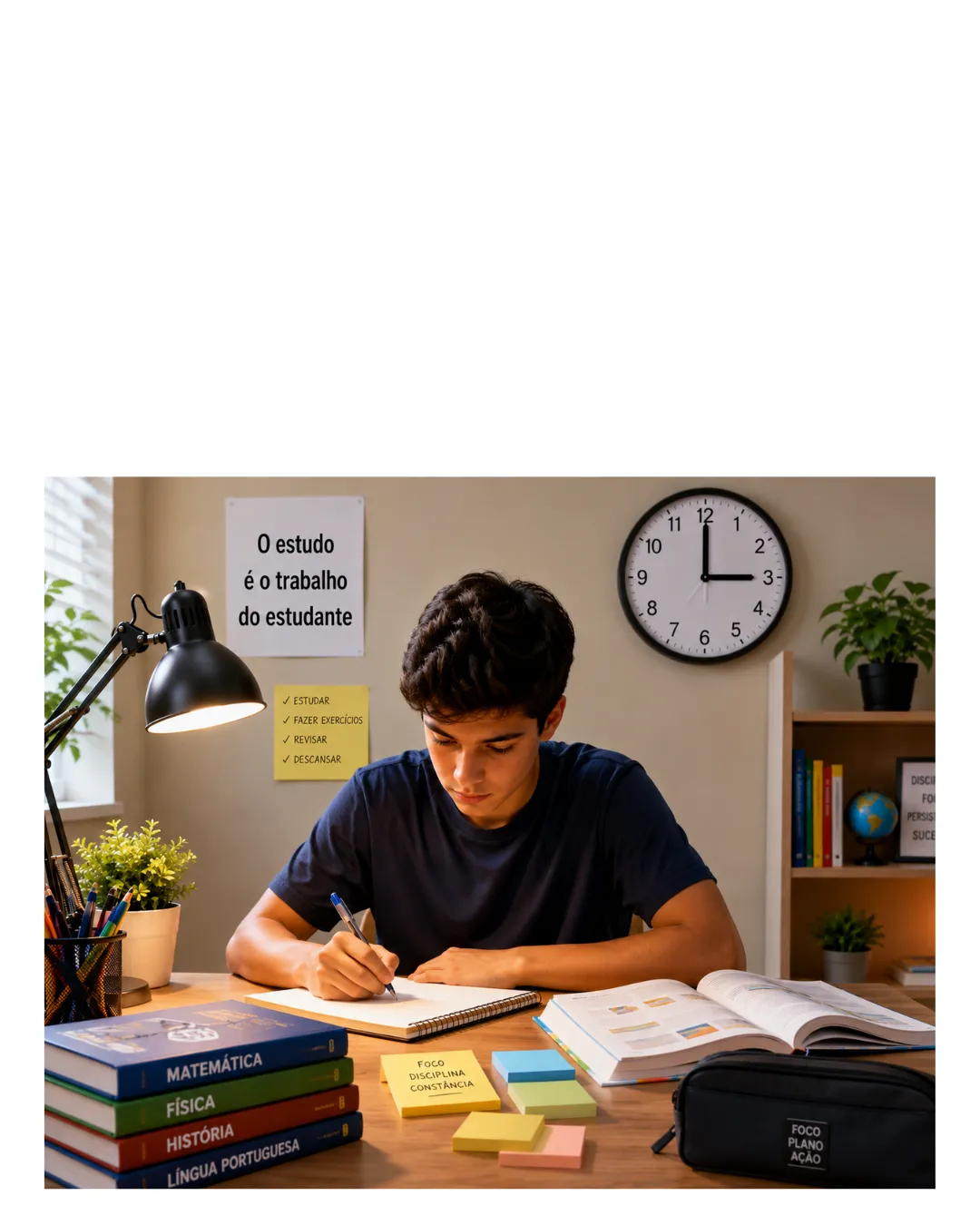 O ambiente de estudo e trabalho no lar
