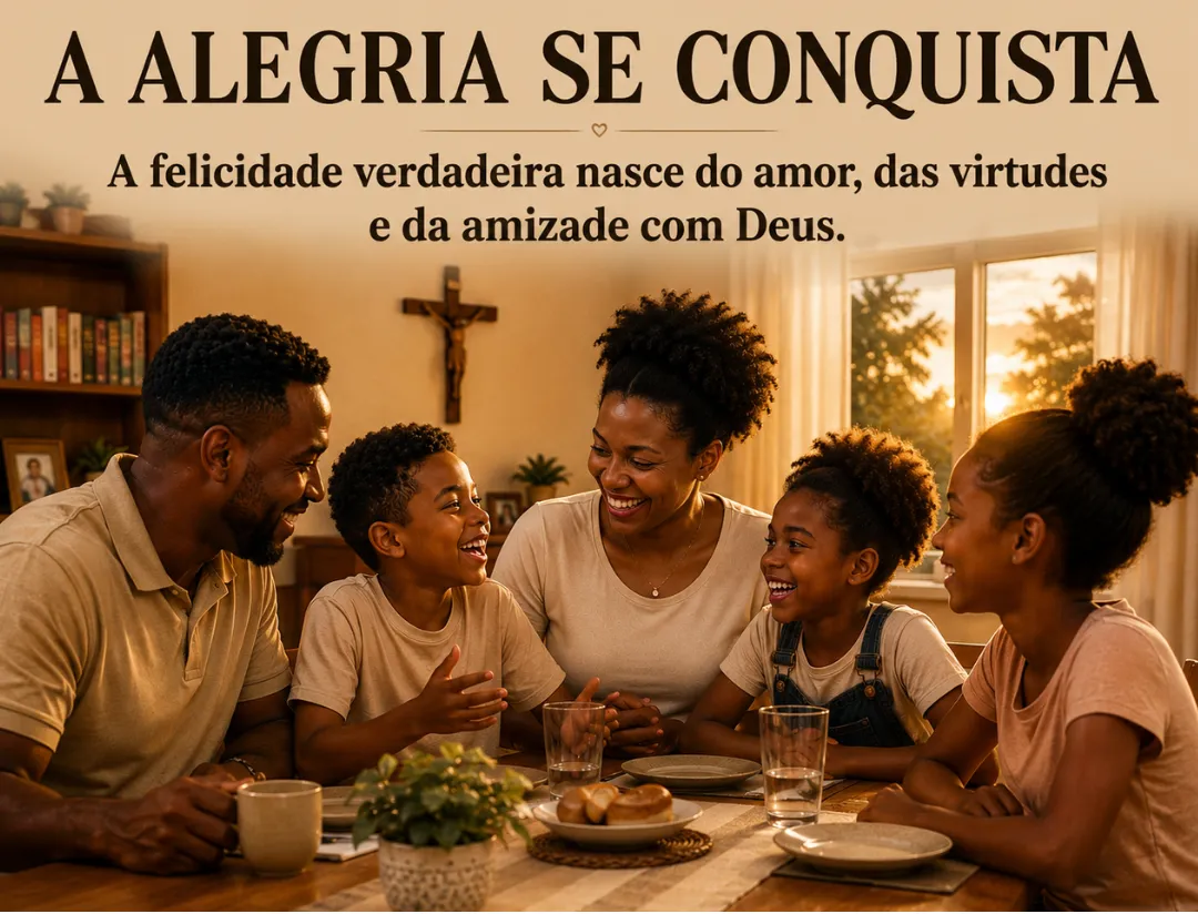 A alegria se conquista