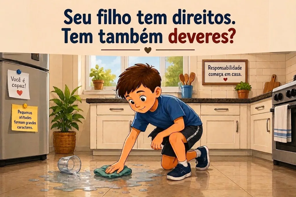 Seu filho tem direitos. Tem também deveres?
