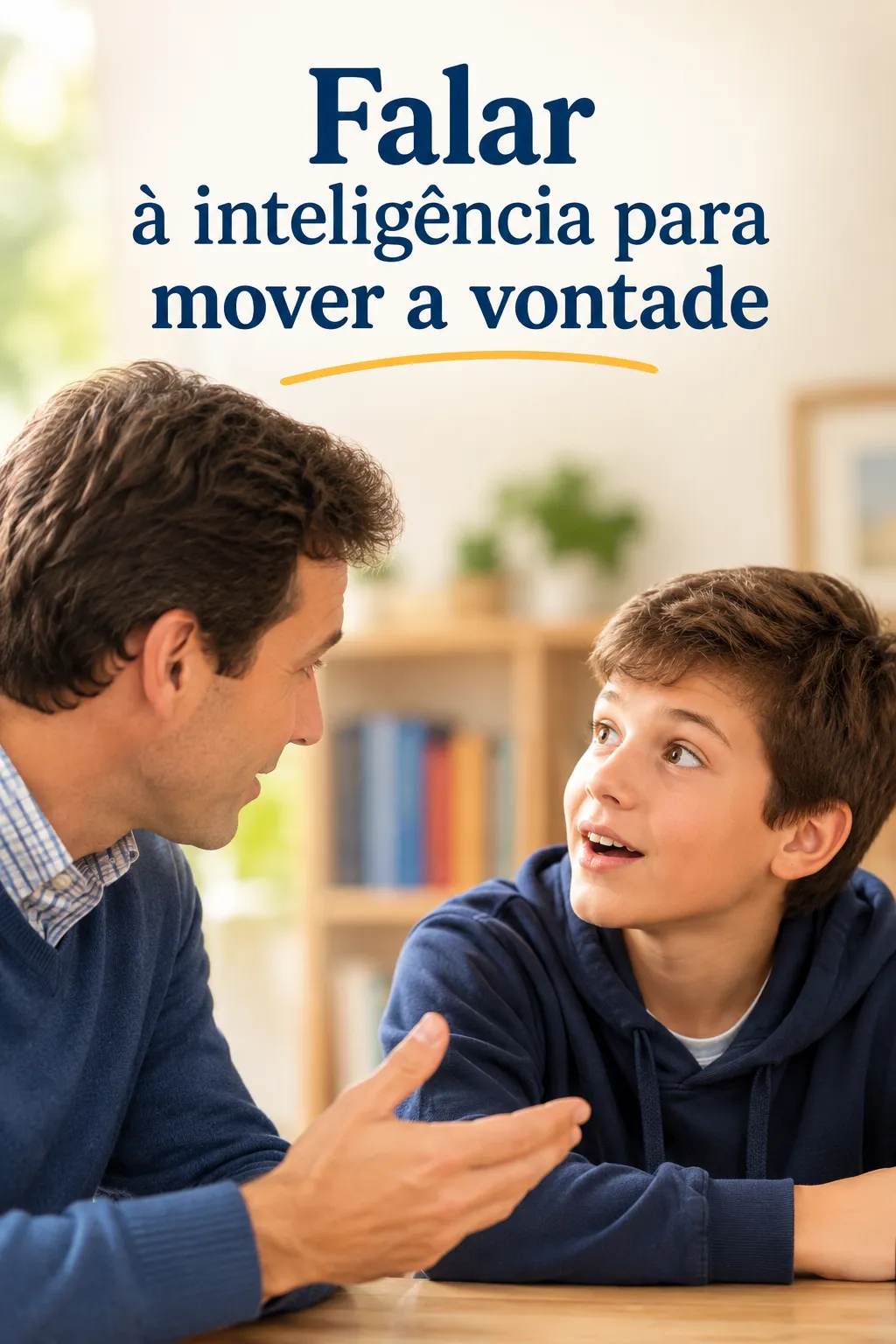 Falar à inteligência para mover a vontade